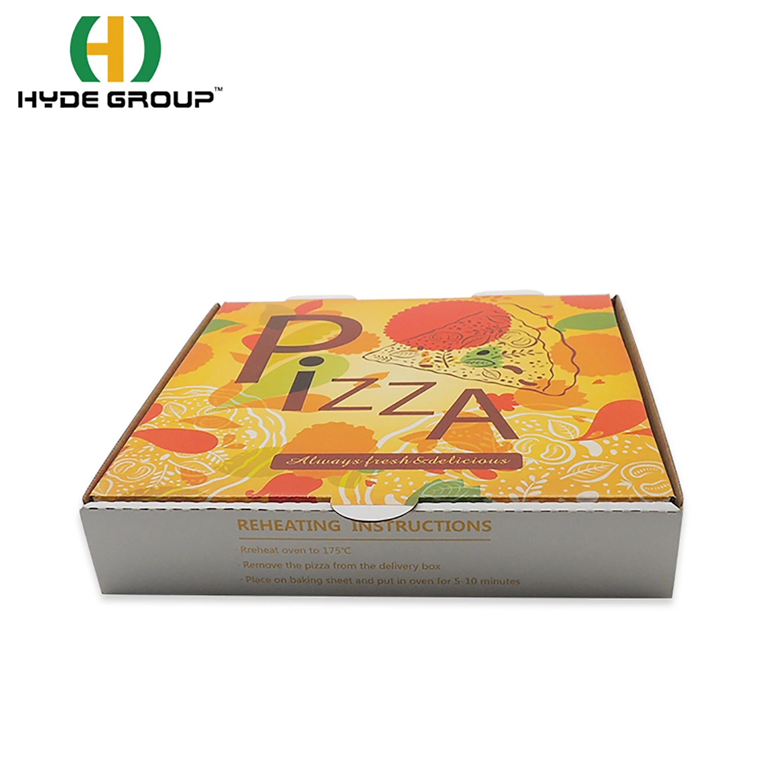 Wholesale Custom Logo Printed Corrugated Carton Paper Cheap Pizza Boxes Supply