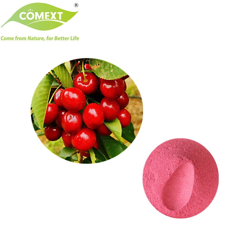 Comext Wholesale/Supplier Bulk Natural Cherry Fruit Juice Powder Food Additives Tart Cherry Extract Powder