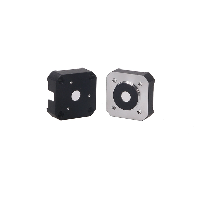 57 Series Aluminum Alloy DC Brushless Servo Motors End Covers Die Casting Processing Customization 57*57mm