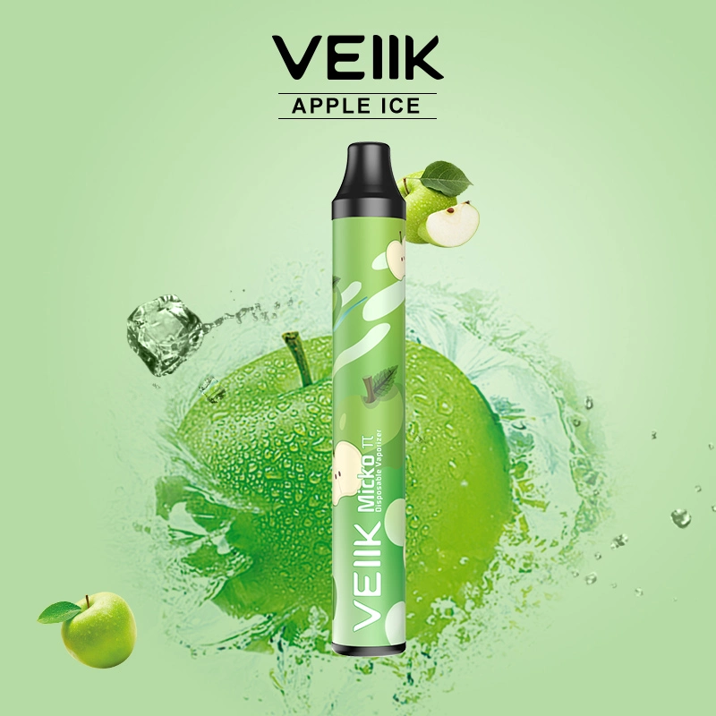 Veiik China Wholesale/Supplier Custom Vaporizer Bars Disposable/Chargeable Vape Pen 600 Puffs