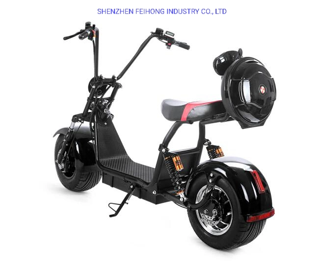 Motorcycle Electric Scooter Bicycle Electric Bike Electric Motorcycle Scooter Motor Scooter Double Battery 1500W 60V 12ah Motor Electric Mobility Scooter EQ-19