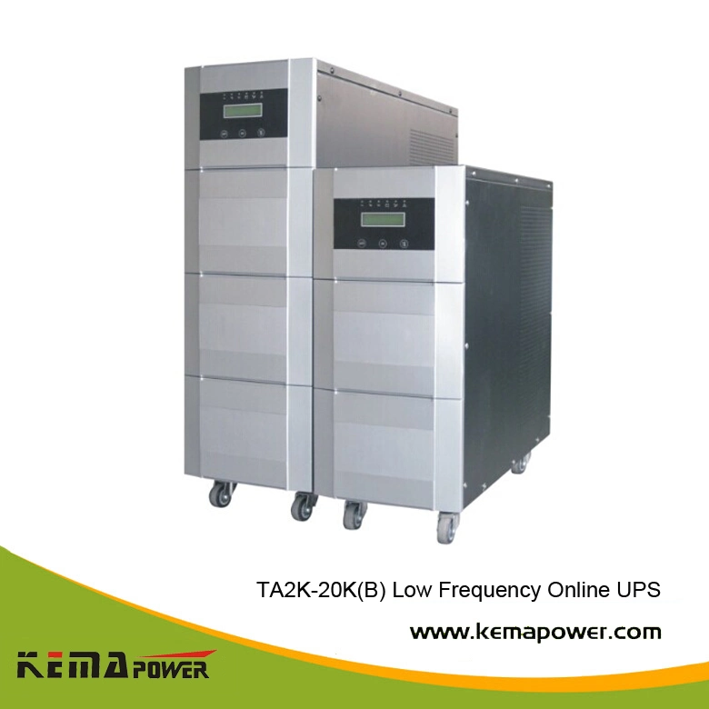 Ta12kVA Low Frequency Online LED LCD UPS with External Battery