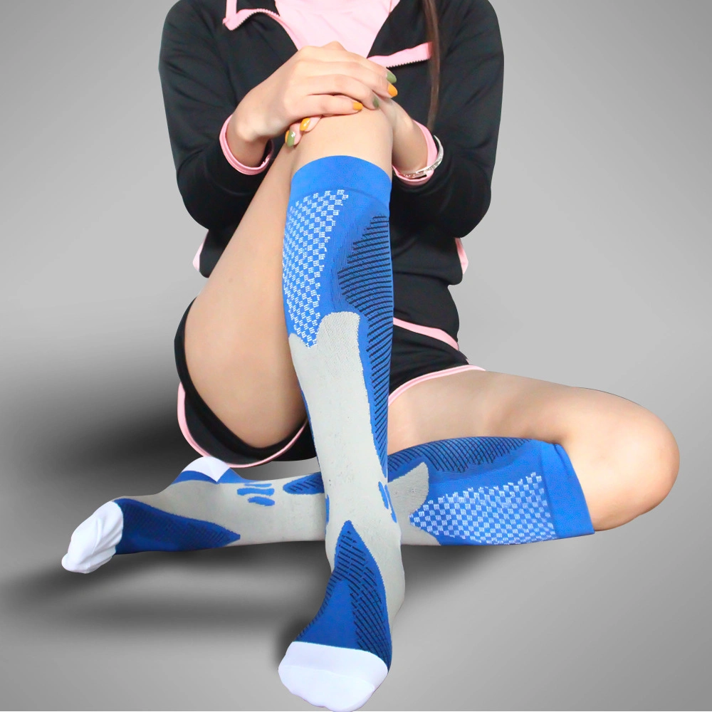 Women Sports Compression Socks Nursing Men Varicose Veins Pregnancy Stockings Athletic Football Running Knee-Highs Funny Socks