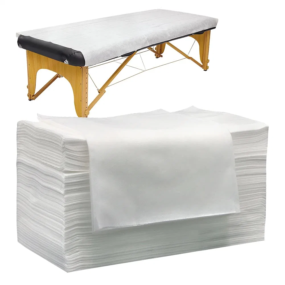 Disposable Bed Sheets Massage Table Sheets, 20 PCS Massage Sheets Cover Non-Woven Fabric for SPA, Beauty Salon, Hotels