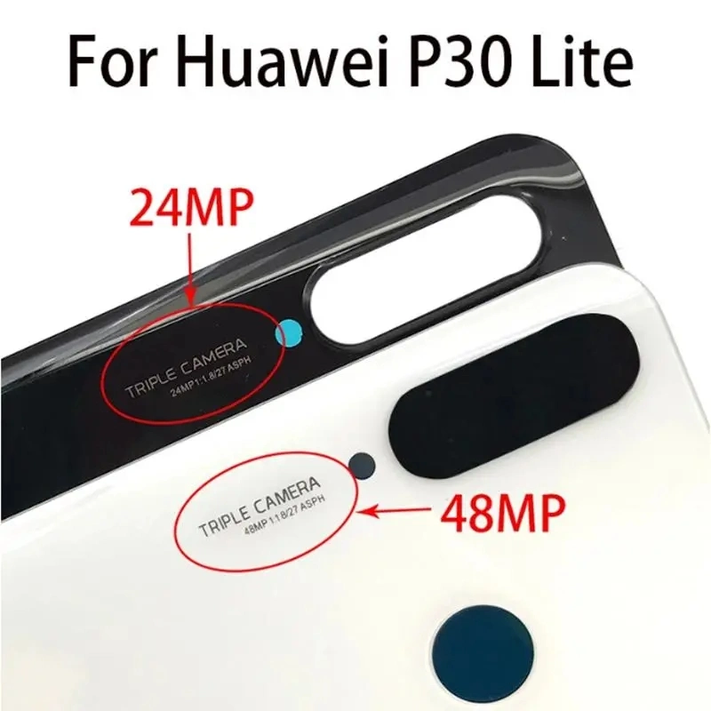 Wholesale/Supplier Back Rear Battery Cover Housing for Huawei P30 Lite P30 PRO Housing with Ahesive Sticker