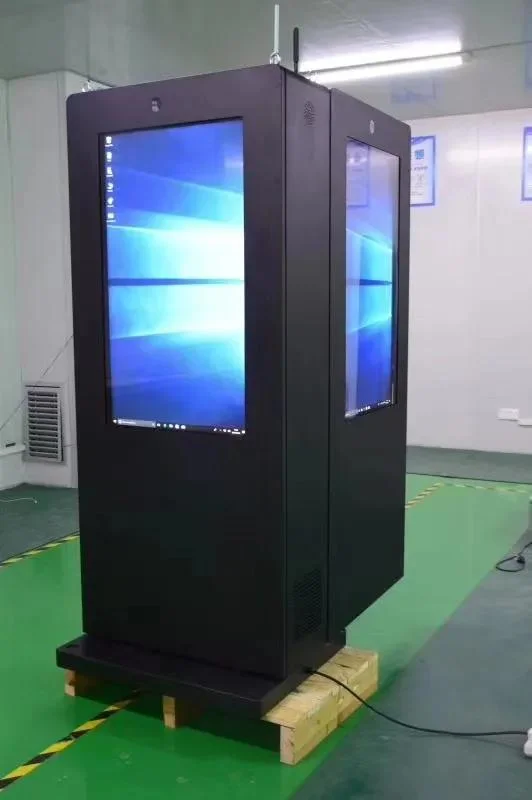 Weatherproof Double Sided Outdoor Touch Infokiosk LCD Display IP65 LCD Digital Signage