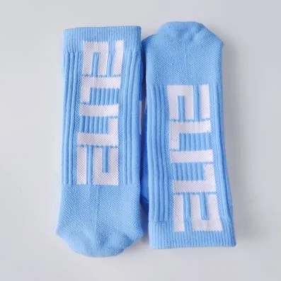 Players Version Basketball Socks Men&prime; S Middle Tube Retro Sports Style High Top Towel Bottom Thickened Long Breathable Cotton Spande Socks