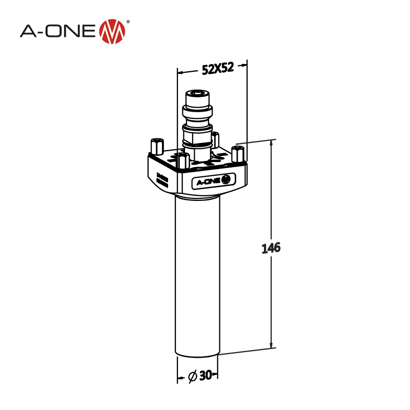 a-One Its System CNC Checking Pin for Chuck Alignment Er-010723