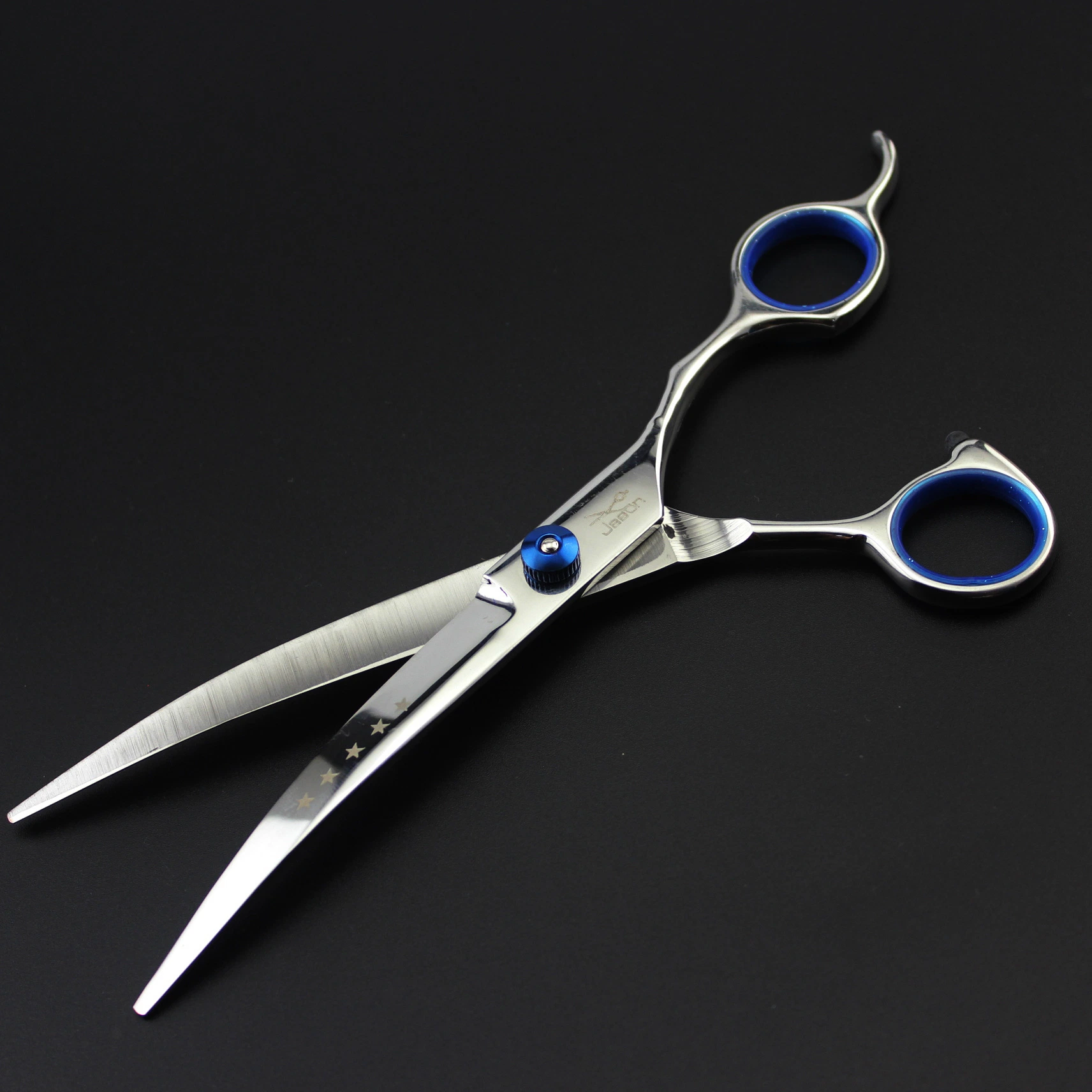 Professional Ss Pet Hair Cutting Tool Dog Curved Scissors