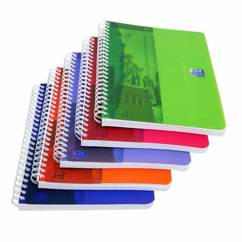 Custom Waterproof Note Book Spiral Binding Notebook PVC Cover Reusable Diary Books