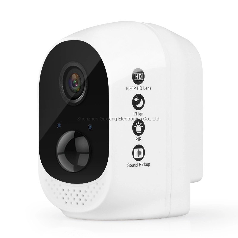 كاميرات CCTV الذكية ذات الأمان المنزلي الذكية تعمل بالبطارية 13600 مللي أمبير/ساعة