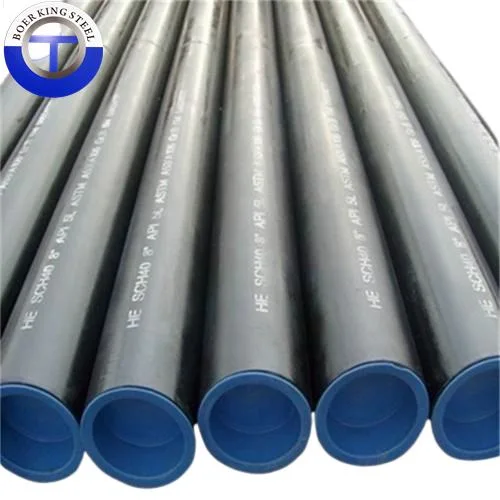 API 5L 1/2/ASTM A53/A106 Gr.B/JIS DIN/A179/A192/A333 X42/X52/X56/X60/65 X70 Edelstahl/Schwarz/Verzinkt/rund, quadratisch Gerilltes Nahtloses/Geschweißtes Kohlenstoffstahlrohr