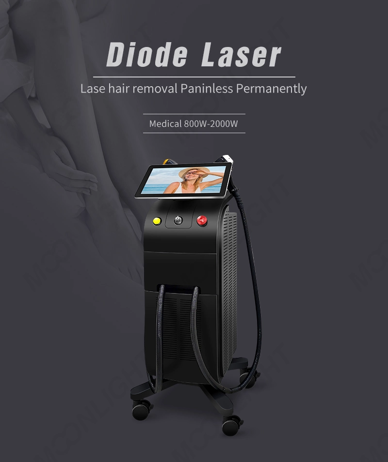 in Stock 48 Hours Delivery Triple Wave Diode Laser Hair Removal Machine