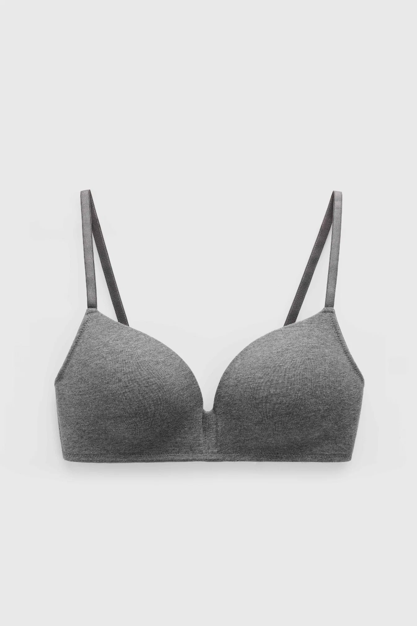 Ladies Breathable Soft Push up Thin Wireless Bra Women Cotton Bra Organic Cotton