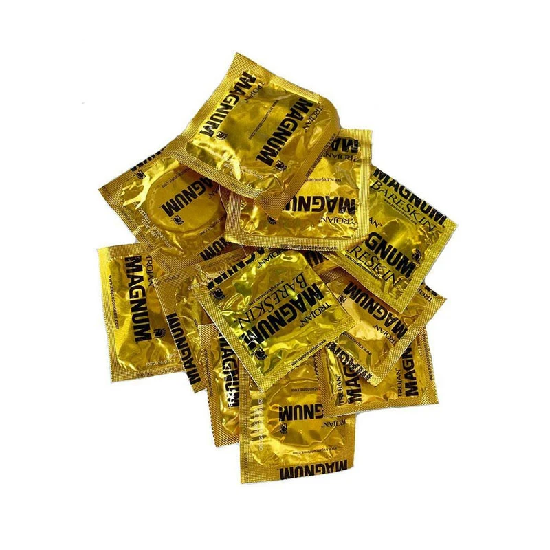 Trojan Magnum condones de gran tamaño para mayor comodidad y sensibilidad producto de la marca superior Envío rápido