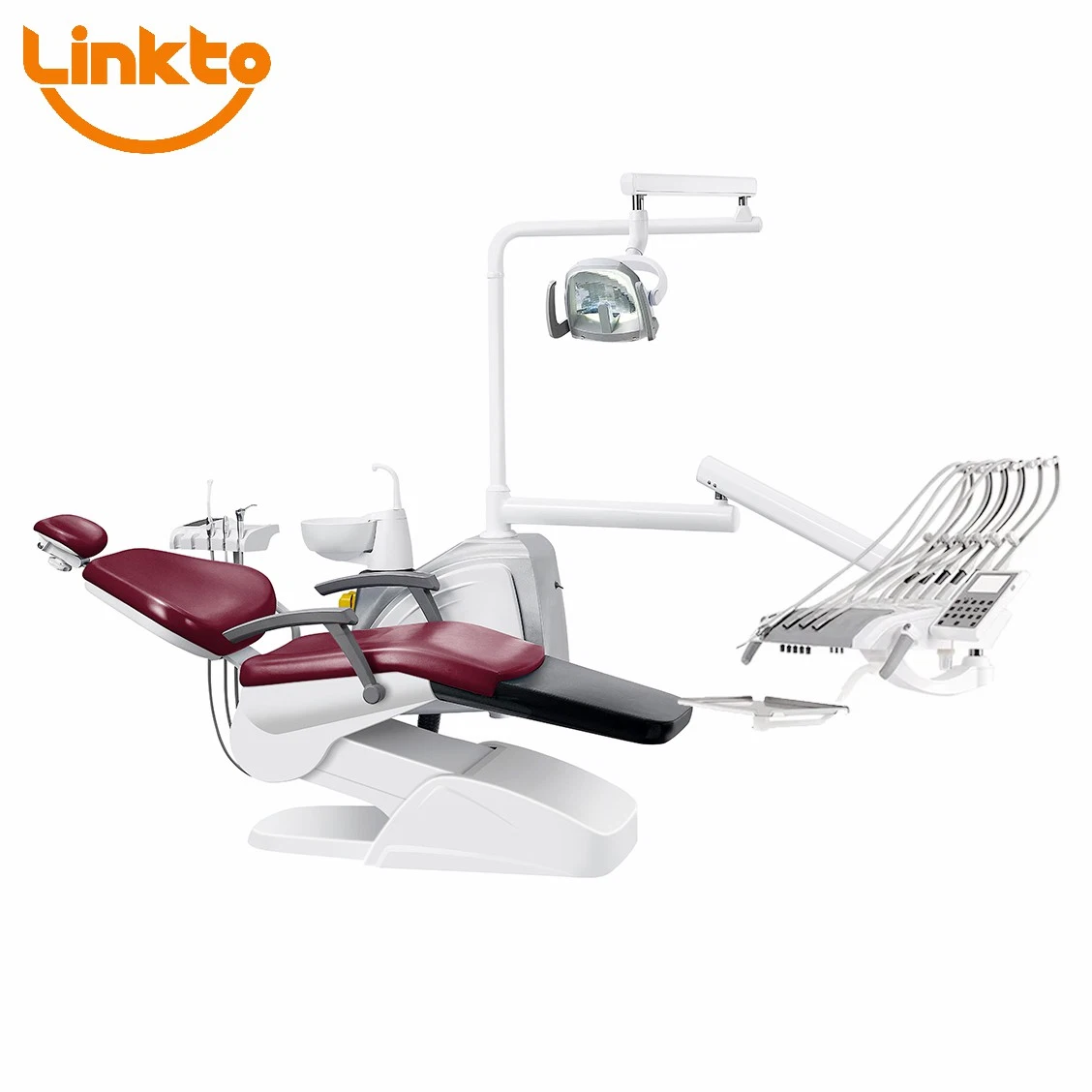 China Dental Supply Dental Chair Lamp Kids Dental Chair with Air Compressor CE and Approval