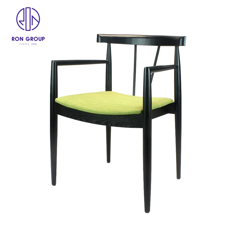 Nueva silla China comedor silla sólida silla trasera té Presidente