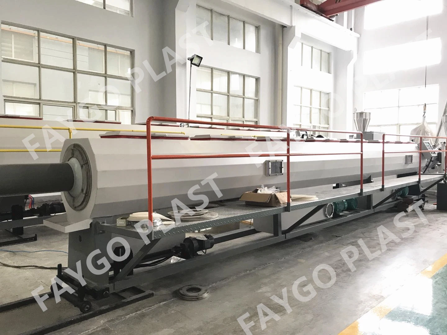 Plastic PVC Pipe Making Machine for Water Supply Drain Electrical Wire Pipe