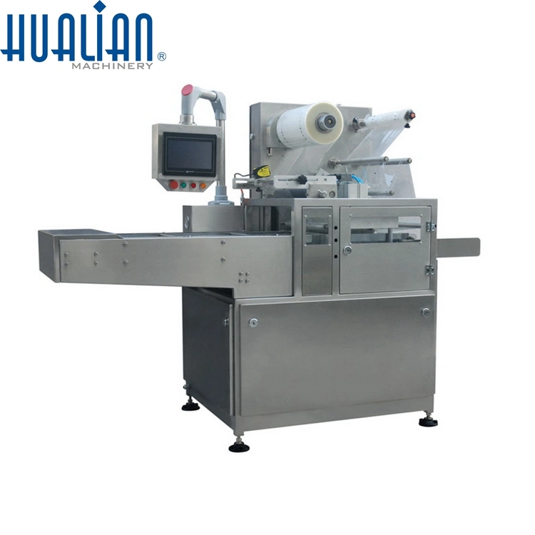 Hvt-450f/2 Hualian Trays Gas Flush Vacuum Packaging Machine