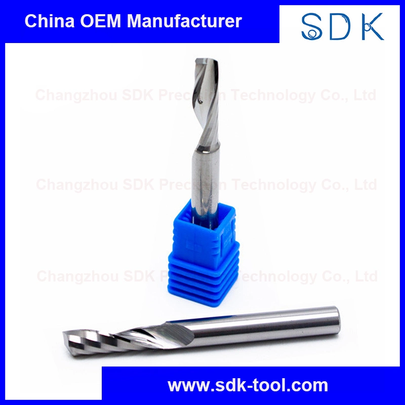 Tungsten Carbide Single Flute End Mill Cutting Tools for Aluminium