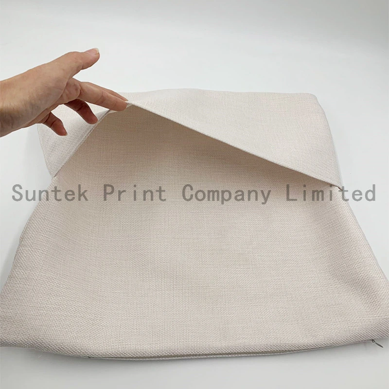 Linen Blank Pocket Pillow Cover for Sublimation