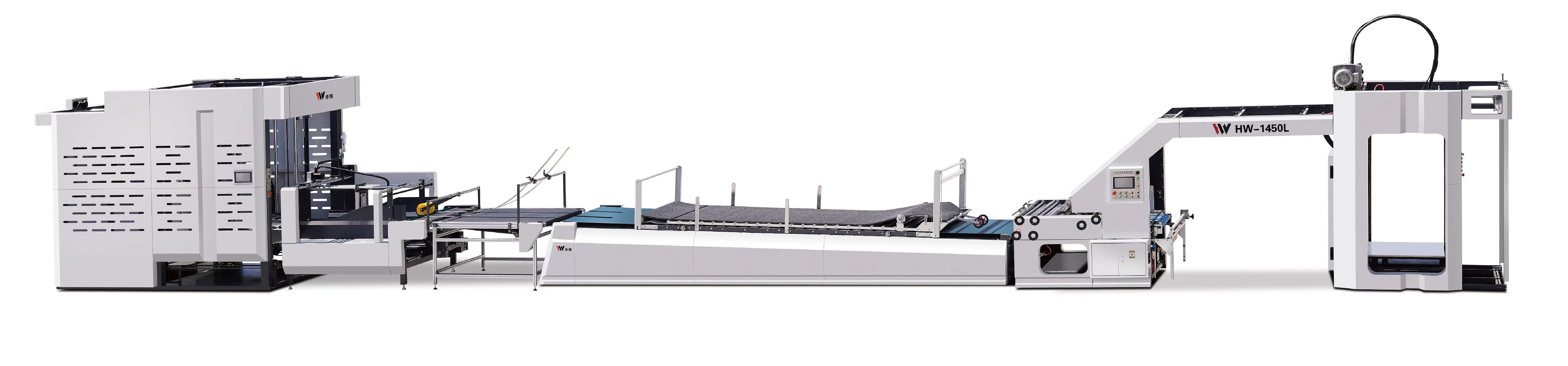 Automatic High-Speed Flute Corrugated Board Box Laminating Machine