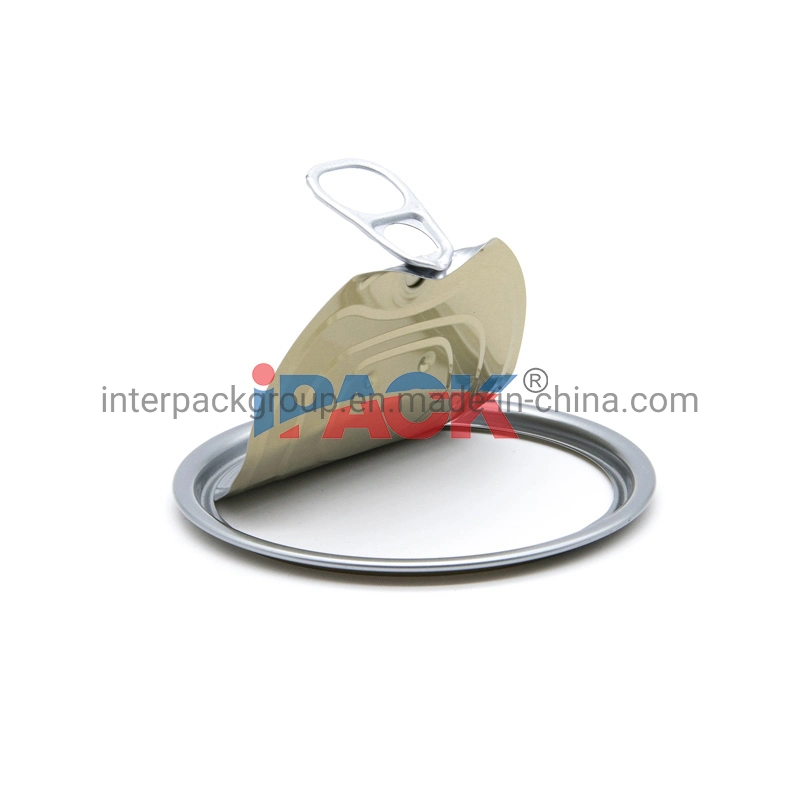 307# Easy Open End Lid with Outside Plain Coating for Food Canning