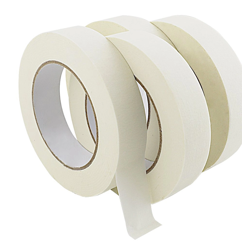 General Use Painting Colored Waterproof Single Sided Rubber Masking Adhesive Tape