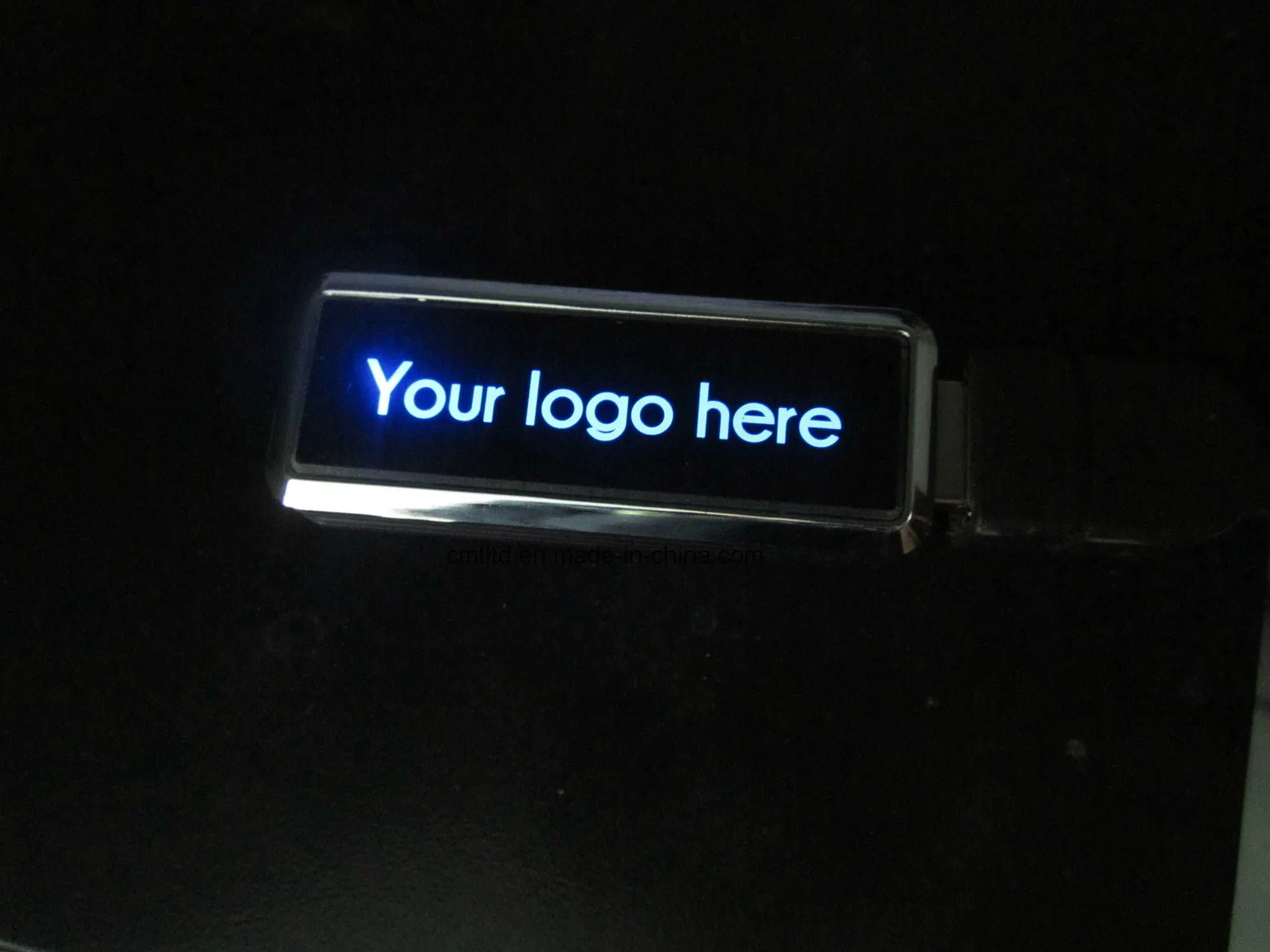 Four Shine Light Colors USB Flash Drives promotional Custom Logo USB Stick