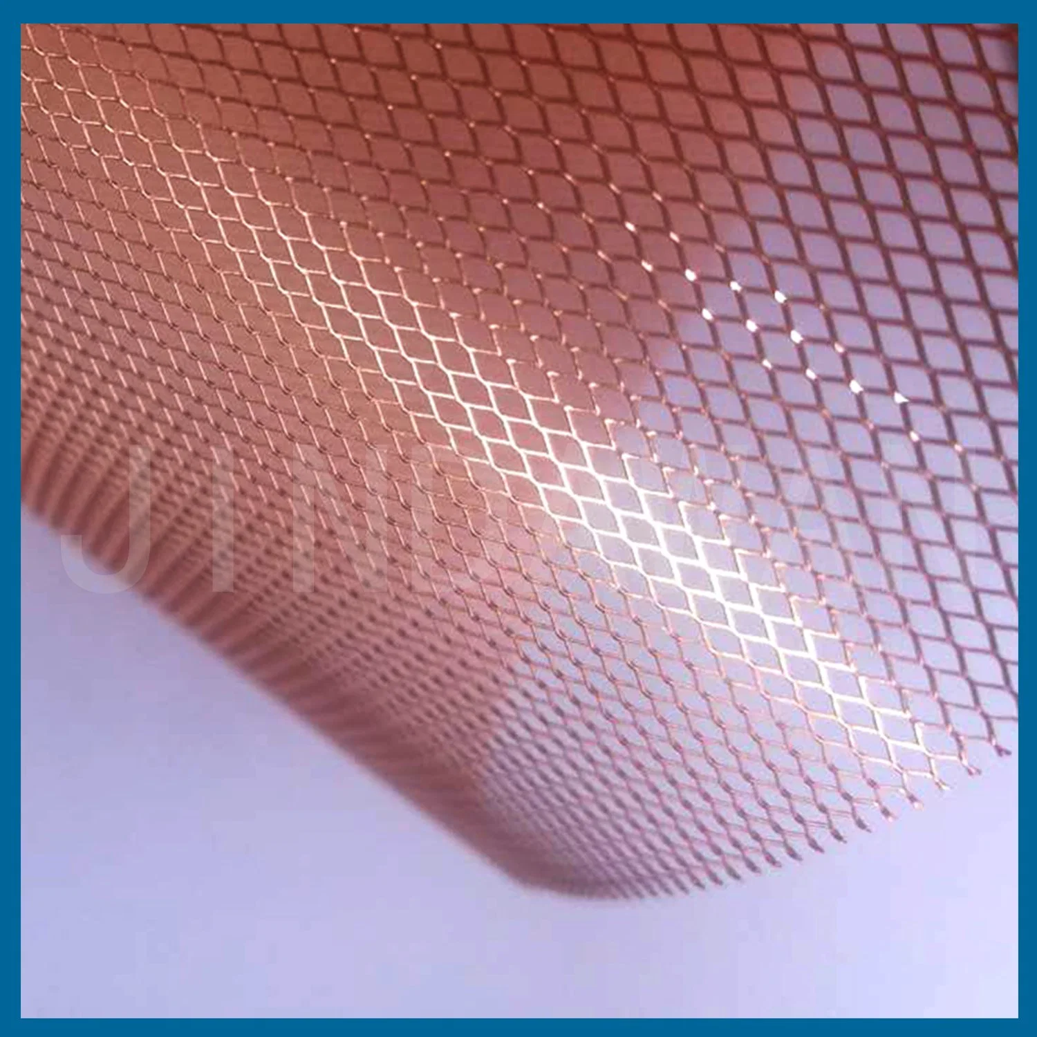 0.08 Expanded Copper Mesh for Mil Grade EMI Shielding (Faraday Case)