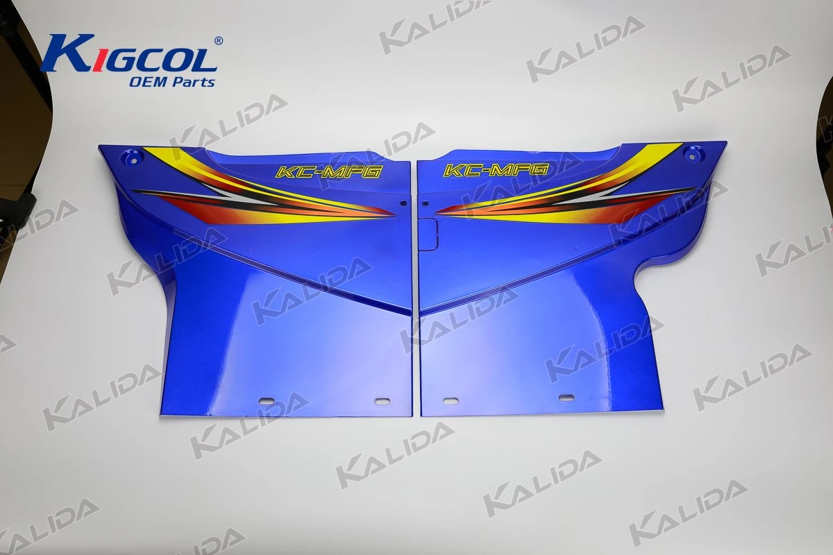 Cargo Tricycle Zongshen Fuel Tank Cover Red or Blue Kigcol OEM High quality/High cost performance  Tricycle Parts