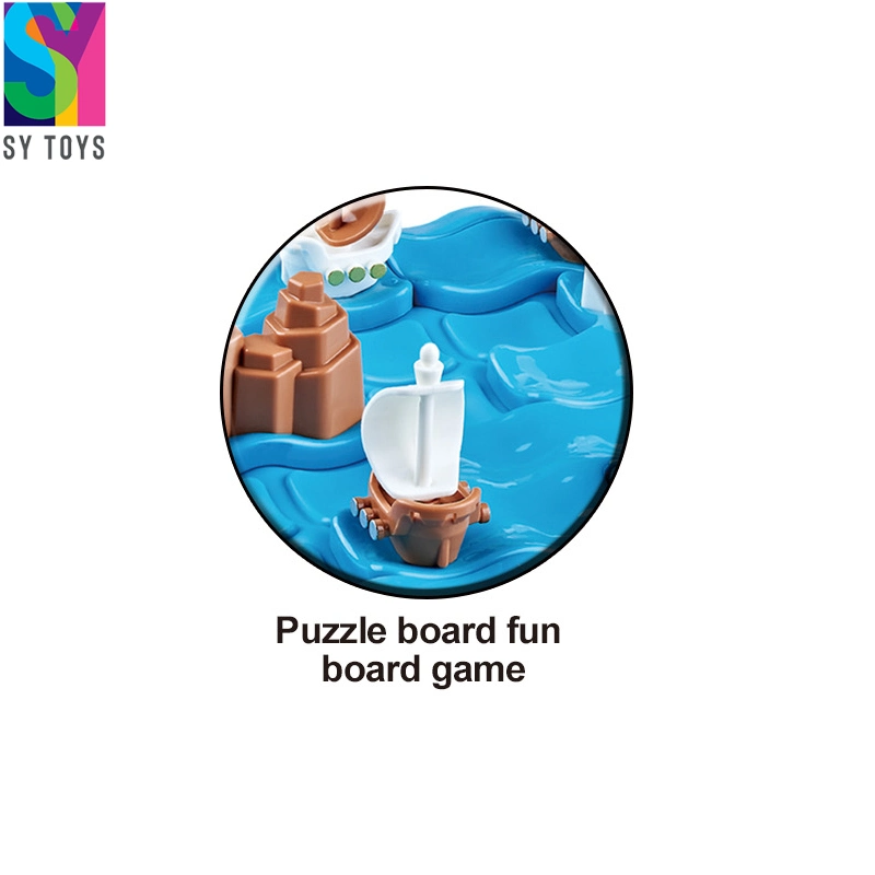 SY Educational Toys Pirate War Xadrez plástico Board Maze Family Jogo Puzzle Kids Board Games