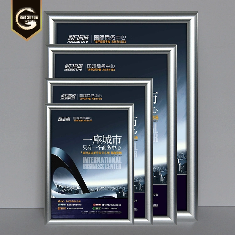 Silver Color Aluminum Frame Graphic Display