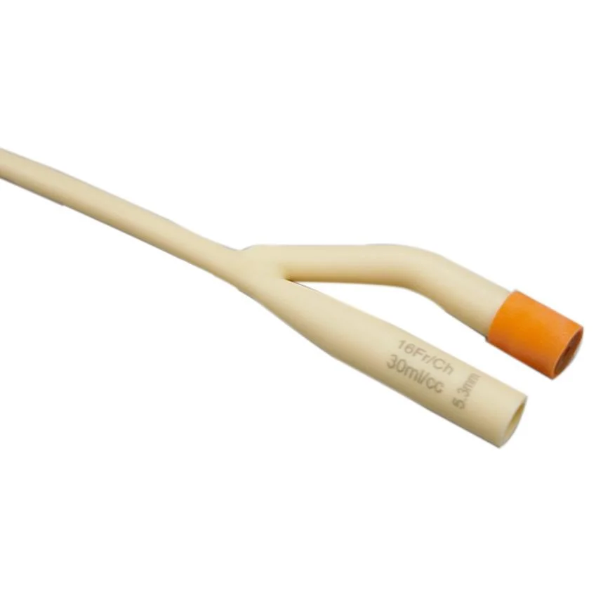 Latex Foley Catheter Silicone Coated 2-Way