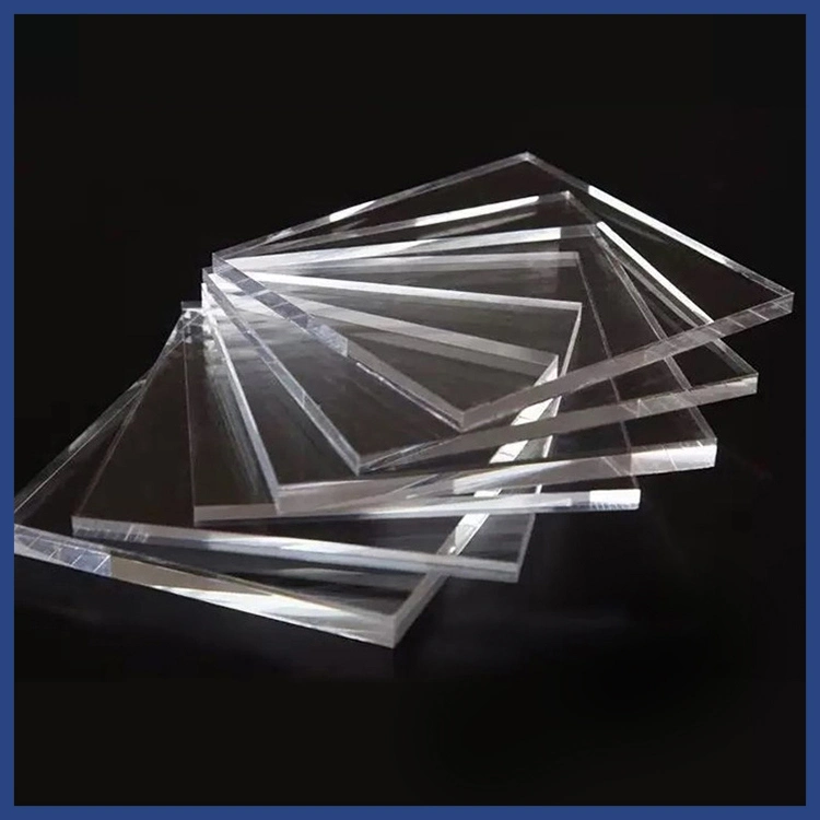 Lámina acrílica transparente perspex de yeso 4X8 de espesor placa acrílica para Publicidad