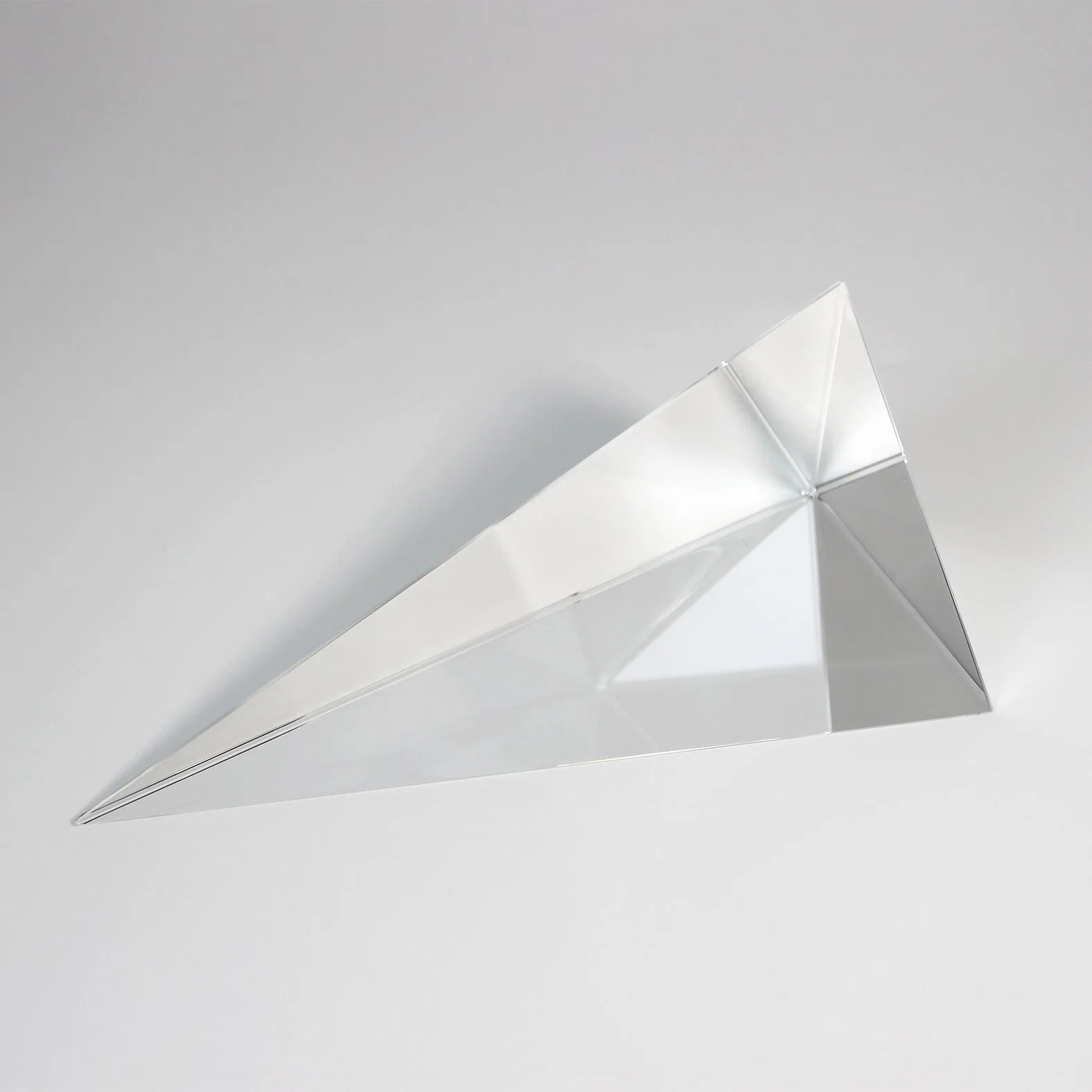 Original Factory Hot Selling Optical Glass K9 Triangular Pyramid Prism