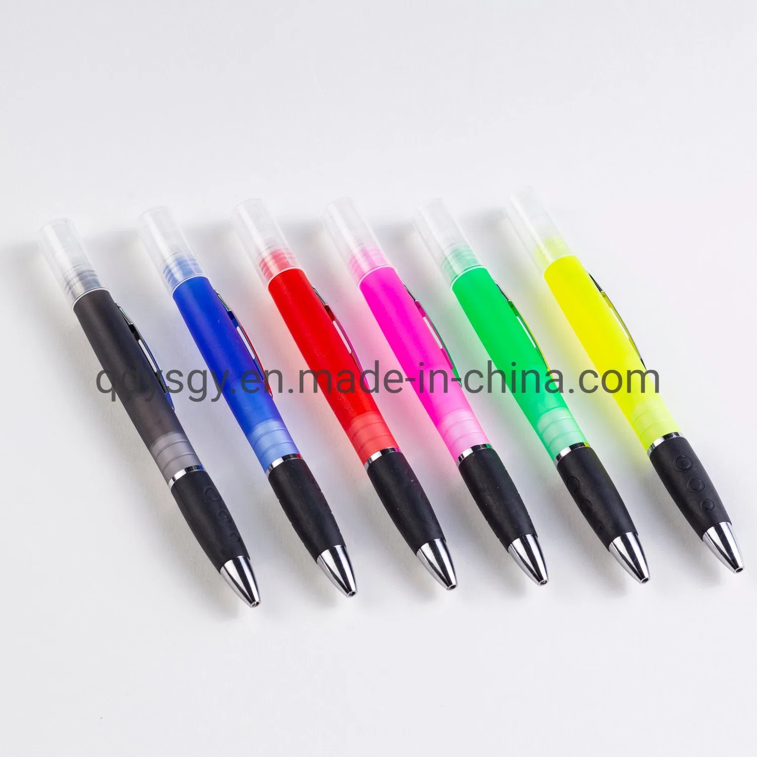 Office Supply Stationery Spray Ball Pen with Soft Sheath