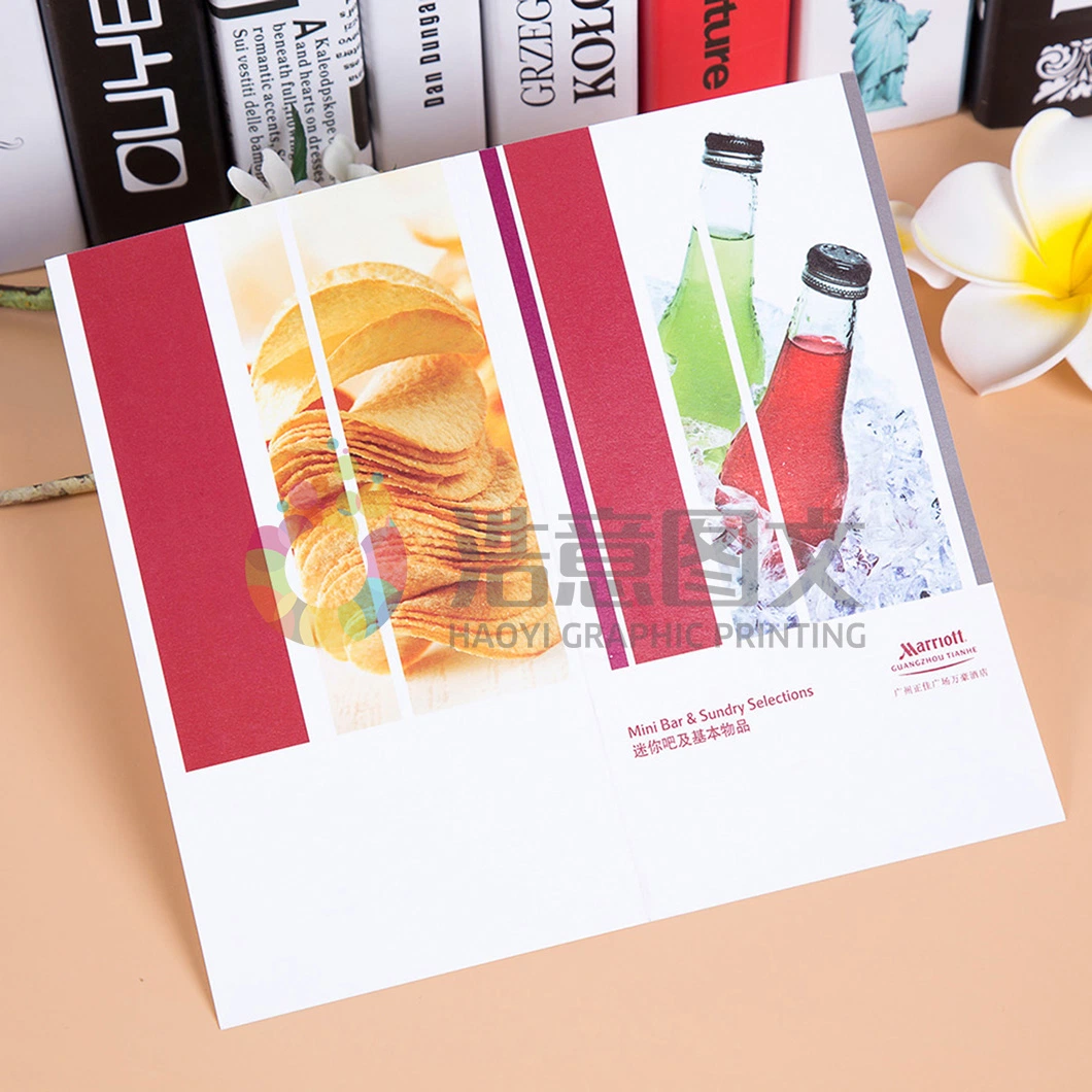 China Wholesale Company Hardcover Book/Magazine/Hotel Menu Printing Package