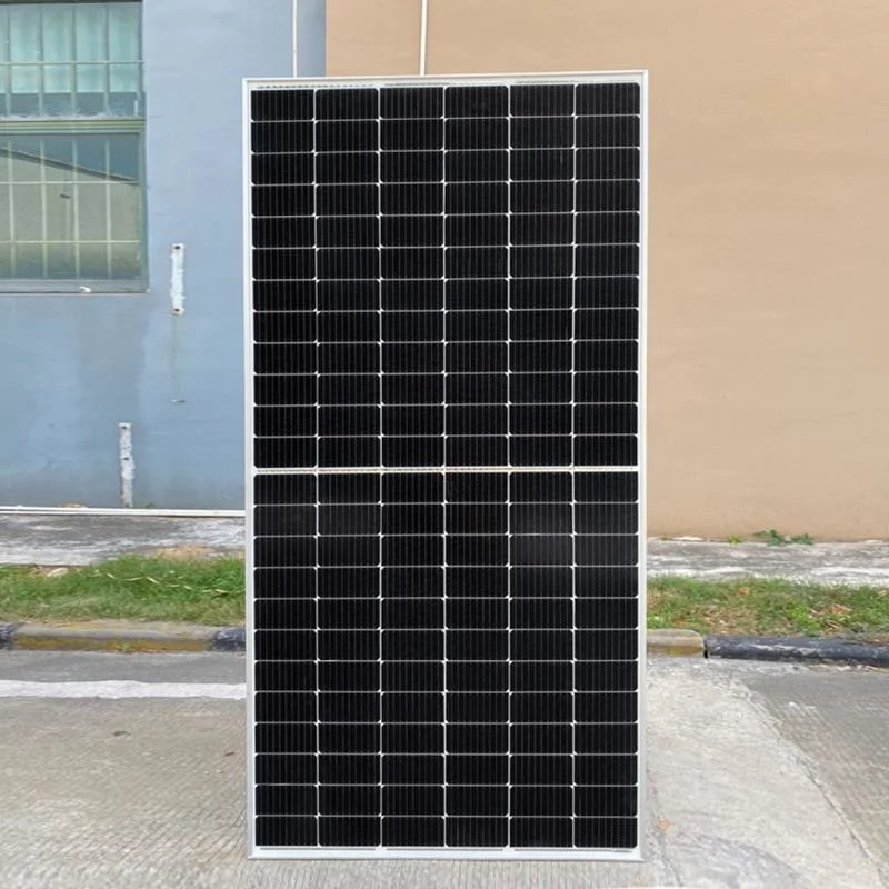 Painel monocromático de meia célula de 450 W de elevada eficiência de fábrica, que poupa energia Solar Panel preço doméstico