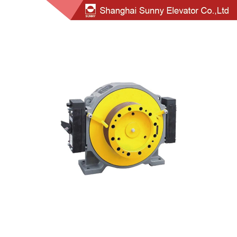 DC110V 1.5A Vvvf Elevator Traction Machine / Traction System Weight 580kg