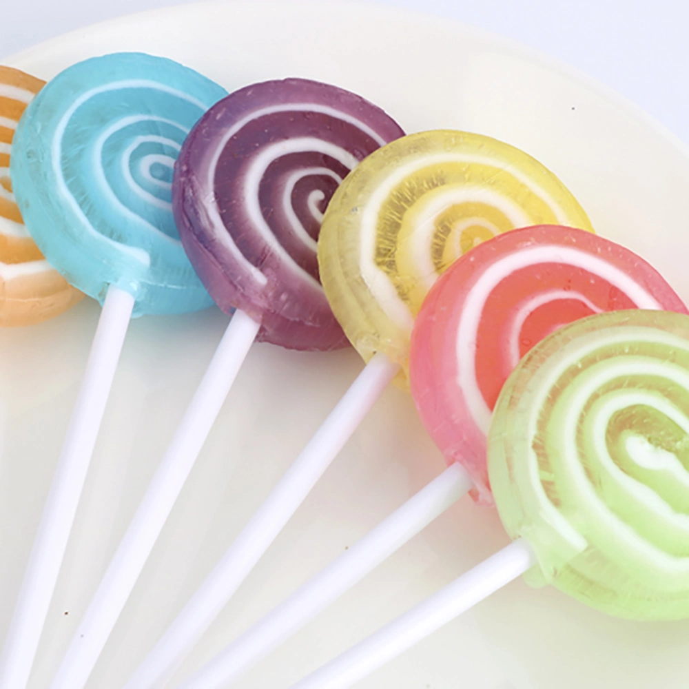 HACCP Certificate Manufacture Supply White Sugar Sweets Halloween Candy Lollipops