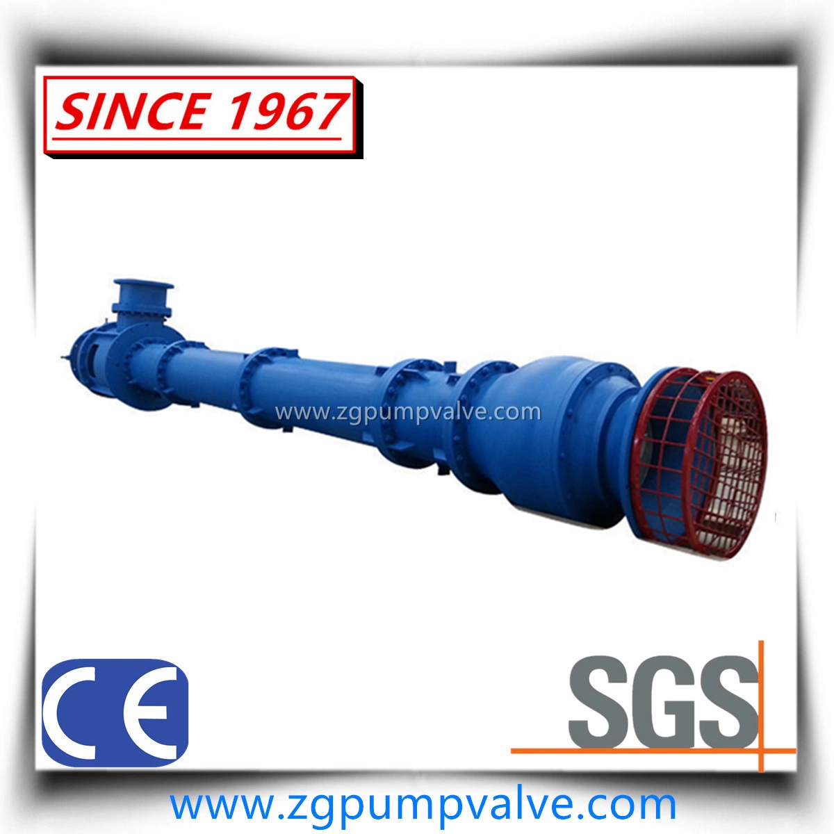 Vertical Long Shaft Overhung Multistage Turbine Seawater Sump Pump Submersible Impeller/Propeller