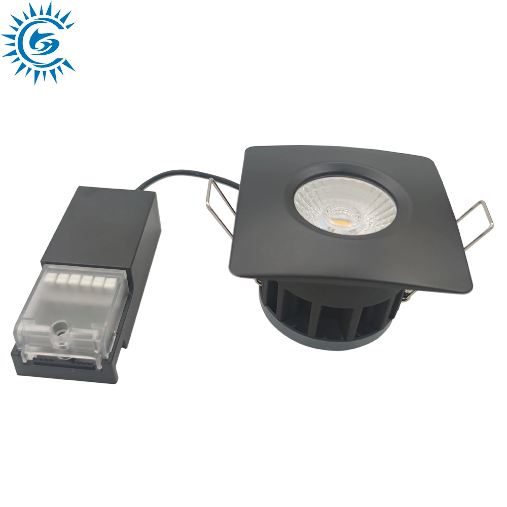 All in One IP65 5W 6W 7W 8W 10W 3CCT COB Fire Rated 3000K 4000K 6000K LED Downlight Ceiling Light with Bezels