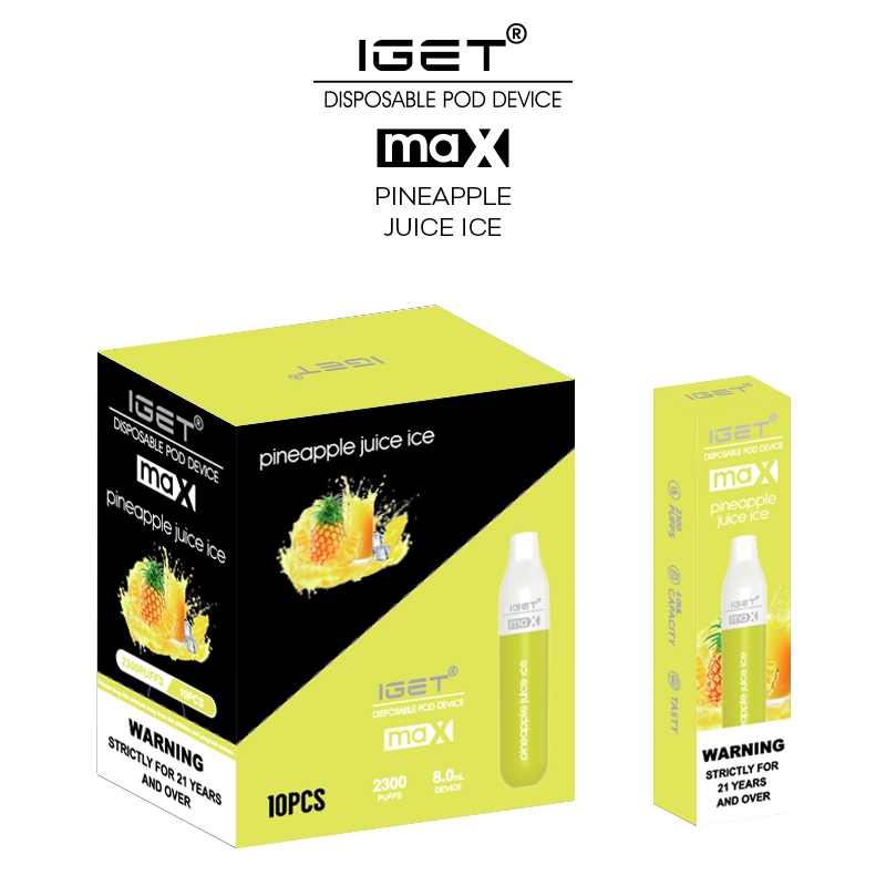 Good Flavor 2300puffs E-Juice Iget Max Mod Starter Kit