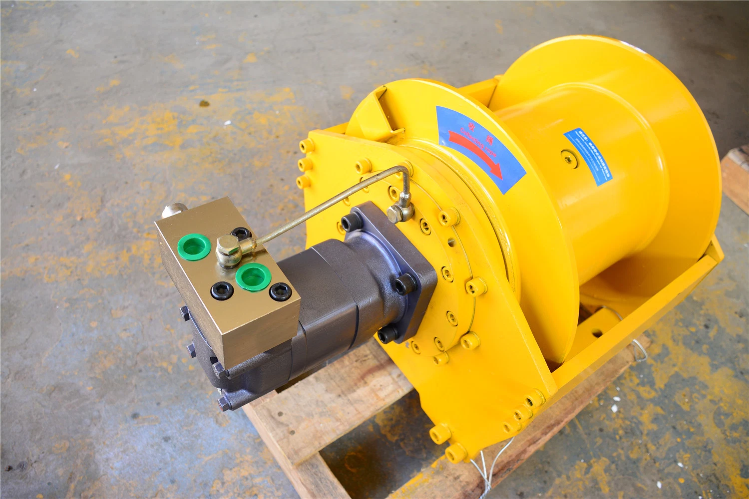 China 0.5 Ton 1 Ton 1.5 Ton 2 Ton Hydraulic Winch for Drilling Rig/Machine for Sale