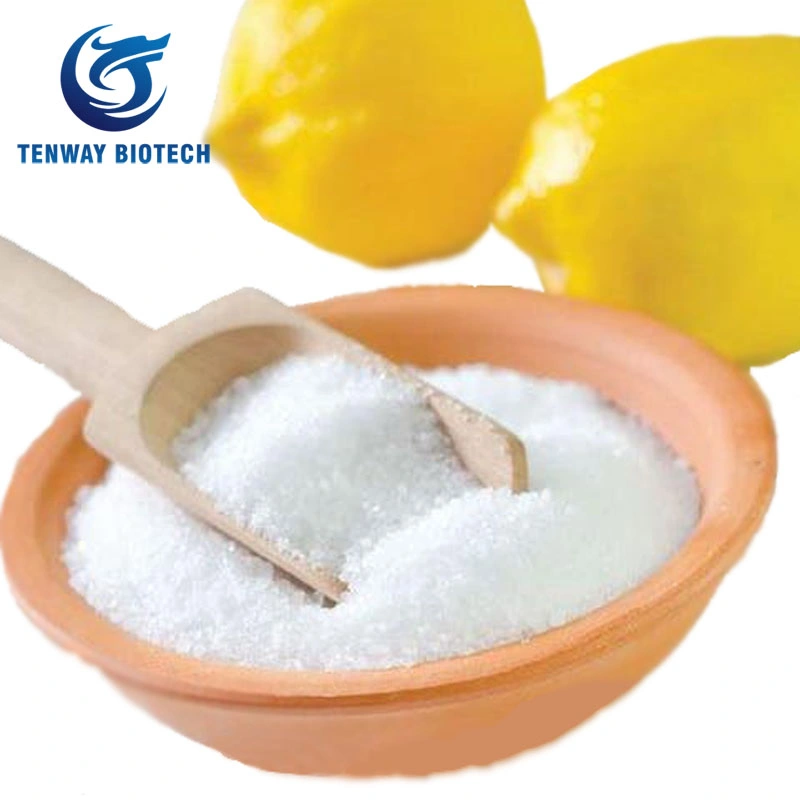 Food Acidity Regulator CAS: 5949-29-1 Citric Acid Monohydrate E330 at Factory Price