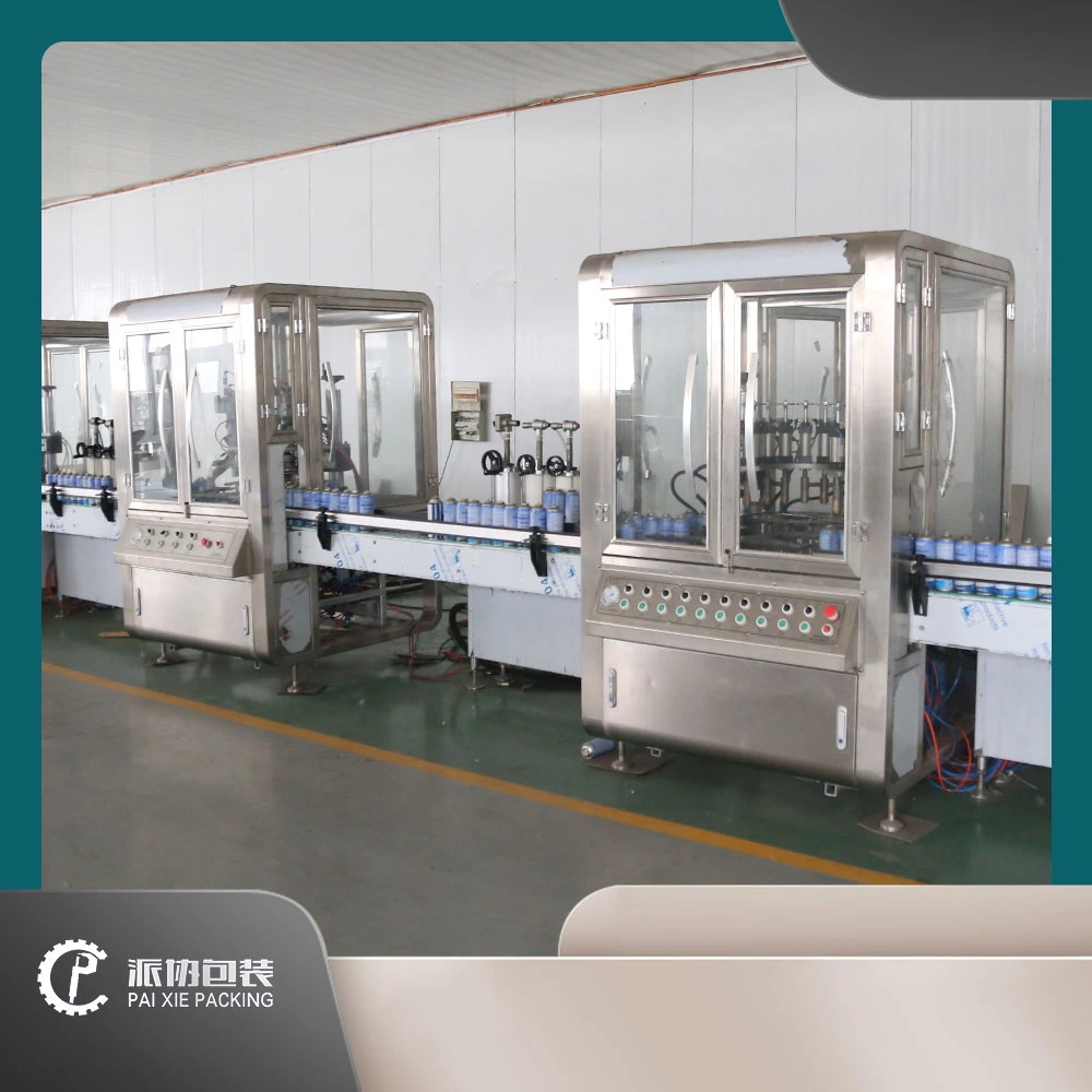 Vacuum Refrigerant Freon Aerosol Filling System for Tin Plate Cans