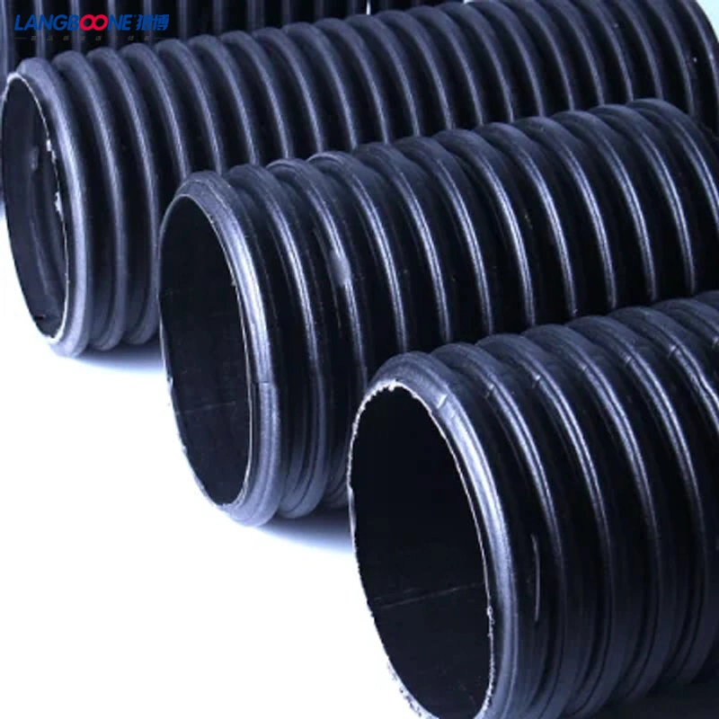 DN1100 Sn10 Double-Wall Corrugated HDPE Pipe with Twining Hollow for Reclaimed Water