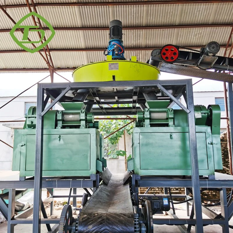 Alta tasa de granulación de gallinaza fertilizantes planta que la fabricación de equipos de la línea de producción