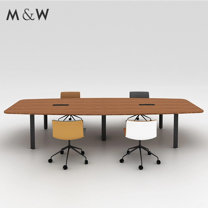 Neu Ankunft White Conference Wood Office Meeting Table